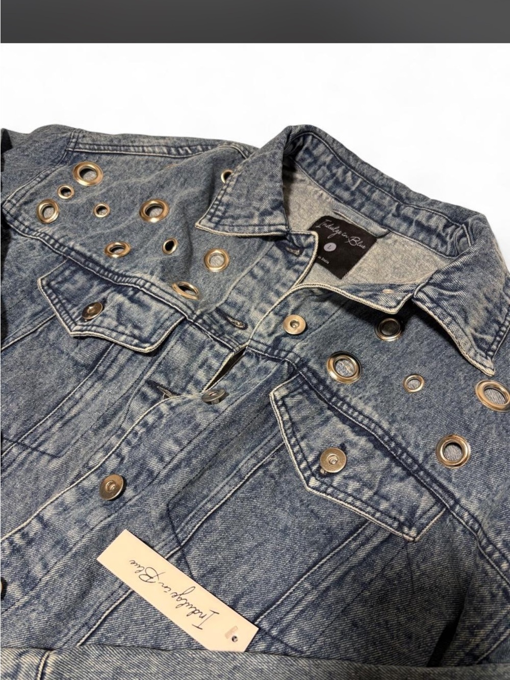 Blue denim jacket🦋